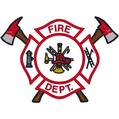 Firefighter Logo w/Axes (PM) - Tiedemann-Bevs